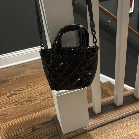 MZ Wallace Black Quilted Mini Bag - Picture 5 of 6